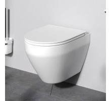 Унитаз подвесной AM.PM Spirit V2.0 FlashClean с сиденьем C701700SC