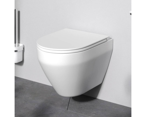 Унитаз подвесной AM.PM Spirit V2.0 FlashClean с сиденьем C701700SC
