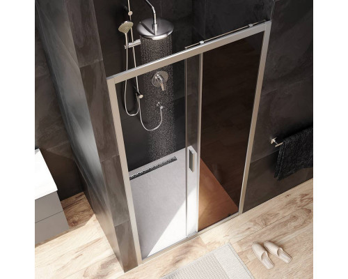 Душевая дверь в нишу AM.PM Gem 100х195 см раздвижная W90G-100-1-195MBr