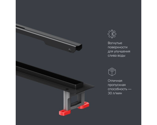 Трап для душа линейный AM.PM Masterflow Slim line 100 см W01SC-S11-100-05BM